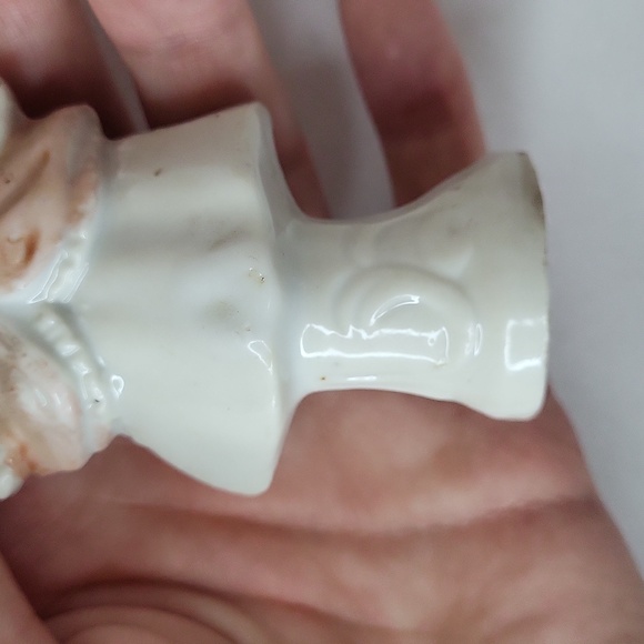 Vintage Victorian Woman Figurine Japan Porcelain Almost 4" - Picture 8 of 13